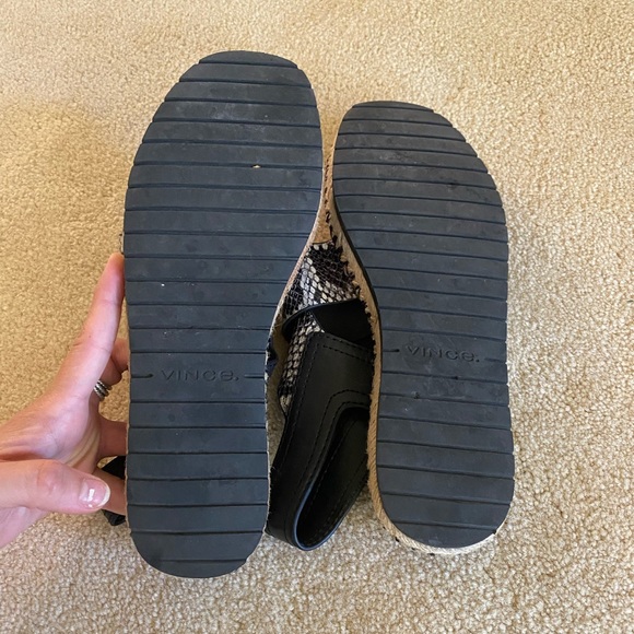 Tenison Snakeskin-Embossed Leather Sandals - Picture 4 of 4